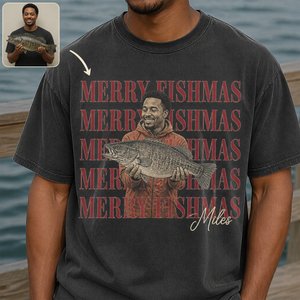 Merry Fishmas – Personalized Photo Apparel – Christmas Gift hero-6aa26faf795d282c7f315265.png