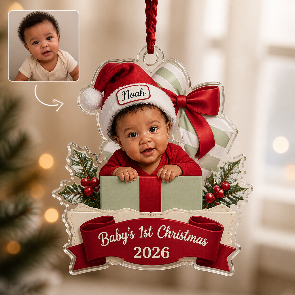 Baby’s 1st Christmas 2026 – Personalized Photo Personalized 3D Ornament – Christmas Gift hero-6aa26fc9795d282c7f31526b.png