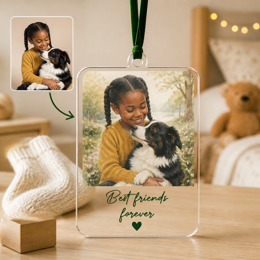 Custom Photo Best Friends Forever Acrylic Ornament, Personalized Family & Friends Keepsake, Christmas Gift hero-6aa272c58988578dfffe330d.png