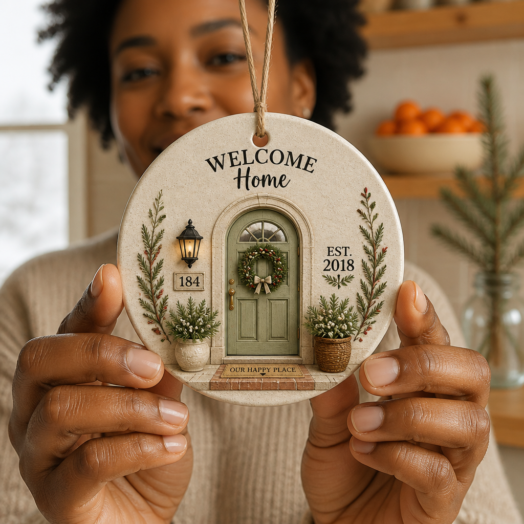 Welcome – Personalized Ornament – Christmas Gift hero-6aa273598988578dfffe332d.png