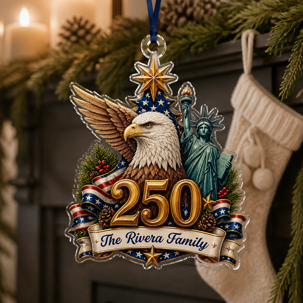 The Rivera Family – Personalized Personalized 3D Ornament – Christmas Gift hero-6aa273c18988578dfffe333f.png