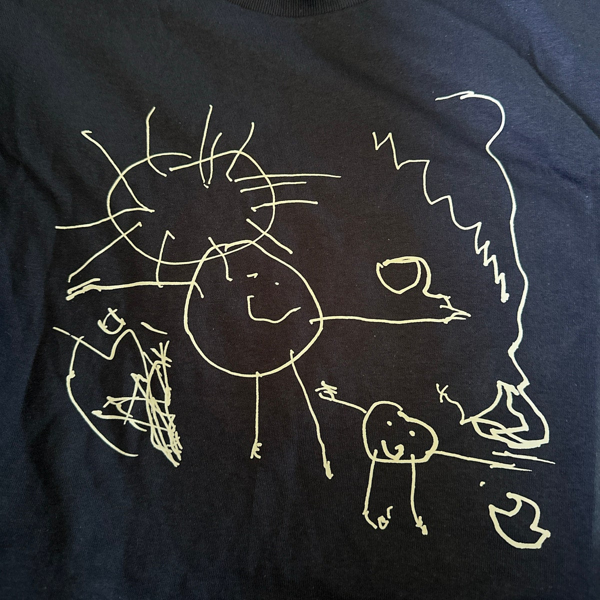 Custom Drawing Shirt, Kids Drawing Shirt, Actual Drawing Shirt, Kids Art Shirt, Gift for Mom, Gift for Dad, Personalized Gift