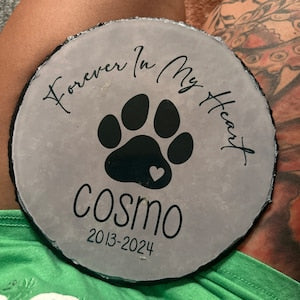 Forever In Our Heart Dog Cat Memorial Gift Pet Memorial Stone Sympathy Gift Personalized Pet Memorial Stone iap_300x300.6039464940_ooqbzxs3.jpg