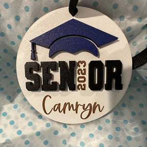 Personalized Class of 2025 Graduation Ornament. 2025 Christmas Ornament University Graduation Ornament Class of 2025 Student Graduation Keepsake Name Ornament Class of 2026 Custom High School Name