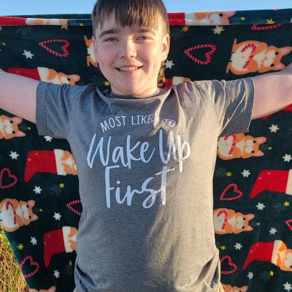 Funny Christmas Shirts, Family Christmas Shirts, Christmas Party Shirts, Most Likely to, Christmas Gift Funny, Matching Christmas Shirts