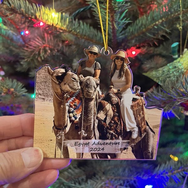 Custom Photo Ornament | Acrylic Picture Ornament | Custom Photo Cutout Ornament | Christmas Ornament | Personalized Family Ornament