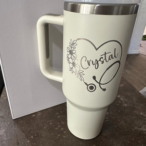 Personalized Nurse Gift tumbler Med Student Tumbler Nurse Appreciation Gift Dental Student Gift Custom RN Gift graduation Gift cup 40 oz