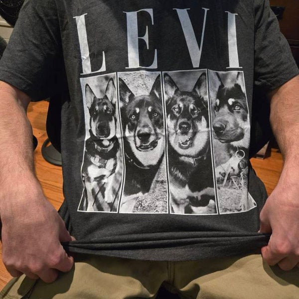 Custom Pets Photo Shirt, Custom Pets Comfort Colors Shirt, Custom Cat Dog Shirt, Personalized Pet Shirt, Bootleg Shirt, Dog Remembrance Gift