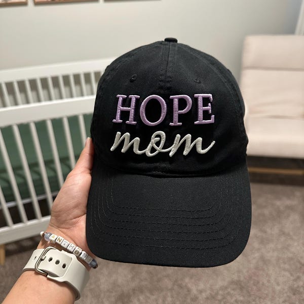 Custom Embroidered Cotton Baseball Hat - Personalized Text & Logo