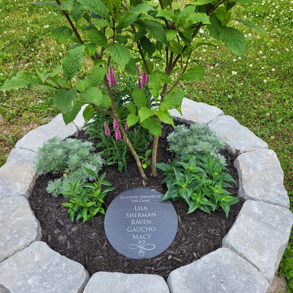Dog Loss Gift, Dog Memorial Garden Stone, Pet Memorial Gift, In Memory, Dog Pet Loss, Bereavement Gift, Dog Headstone, Cat Memorial