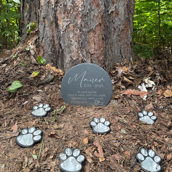 Dog Loss Gift, Dog Memorial Garden Stone, Pet Memorial Gift, In Memory, Bereavement Gift, Dog Pet Loss, Dog Headstone, Cat Memorial