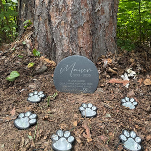 Dog Loss Gift, Dog Memorial Garden Stone, Pet Memorial Gift, In Memory, Bereavement Gift, Dog Pet Loss, Dog Headstone, Cat Memorial