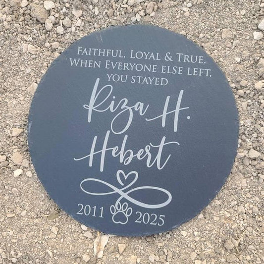 Dog Loss Gift, Dog Memorial Garden Stone, Pet Memorial Gift, In Memory, Dog Pet Loss, Bereavement Gift, Dog Headstone, Cat Memorial