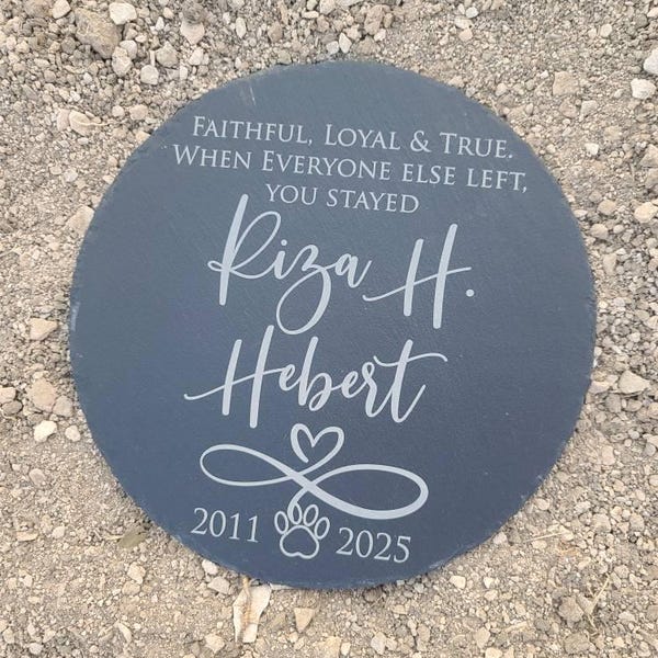 Dog Loss Gift, Dog Memorial Garden Stone, Pet Memorial Gift, In Memory, Dog Pet Loss, Bereavement Gift, Dog Headstone, Cat Memorial