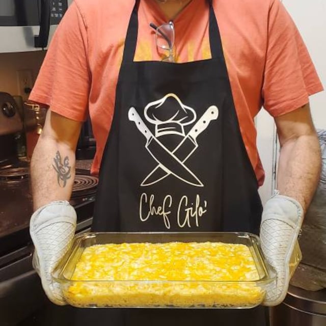 Personalized Chef Apron Custom Cooking Baking Apron Gifts For Him For Dad For Husband Mens Womans Apron Gift Idea