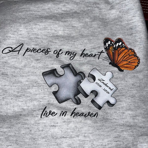 A Piece Of My Heart Lives In Heaven Shirt