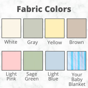 Customized Life-Size Newborn Baby Pillow Birth Gift Keepsake