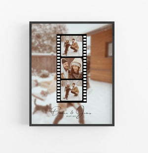 Personalised Couple Print,Valentines Day Gift,Boyfriend Girlfriend Gift,Anniversary Gift,Wedding Portrait,Gift for Her Him Her,Custom Print