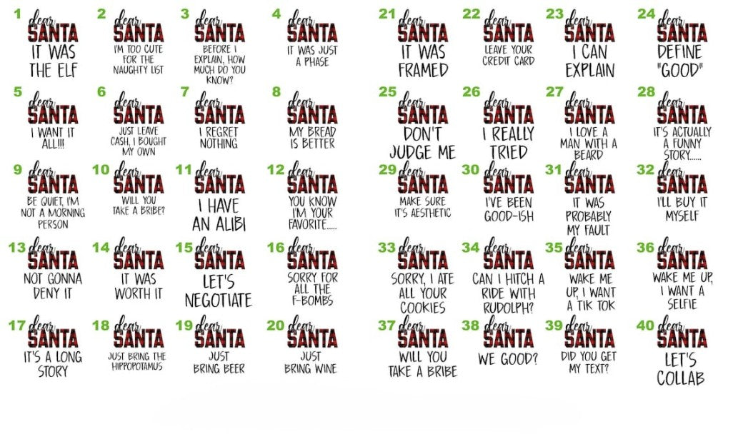 Christmas Party TShirts, Matching Family Christmas Gift Shirt, Buffalo Plaid Xmas Family Pajamas Gift, Dear Santa Christmas Gift Shirts