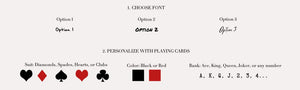 Custom Playing Card Print Trendy Canvas Best Friend Valentine's Gift For Her Custom Photo Print Gift, Unique Couple Gift For Him or Her