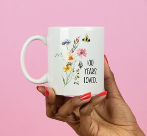 100th Birthday Gift, 1925 Birthday, 100th Birthday Mug, 100 Year Old Birthday, 100th Birthday Gift for Women
