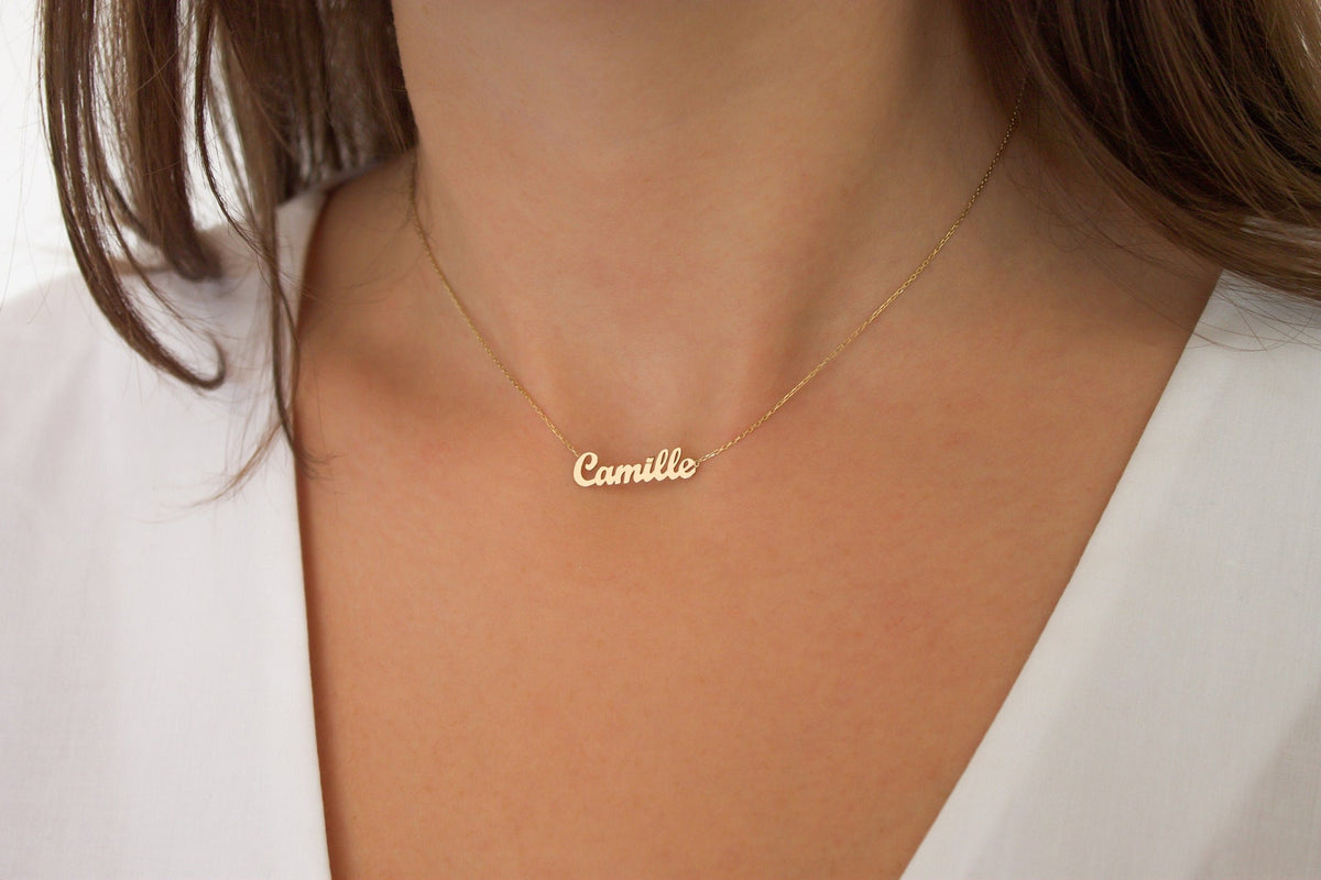 Custom Name Necklace , Personalized Name Necklace , Gold name necklace, Personalized jewelry, Personalized Gifts, Mothers Day Gifts