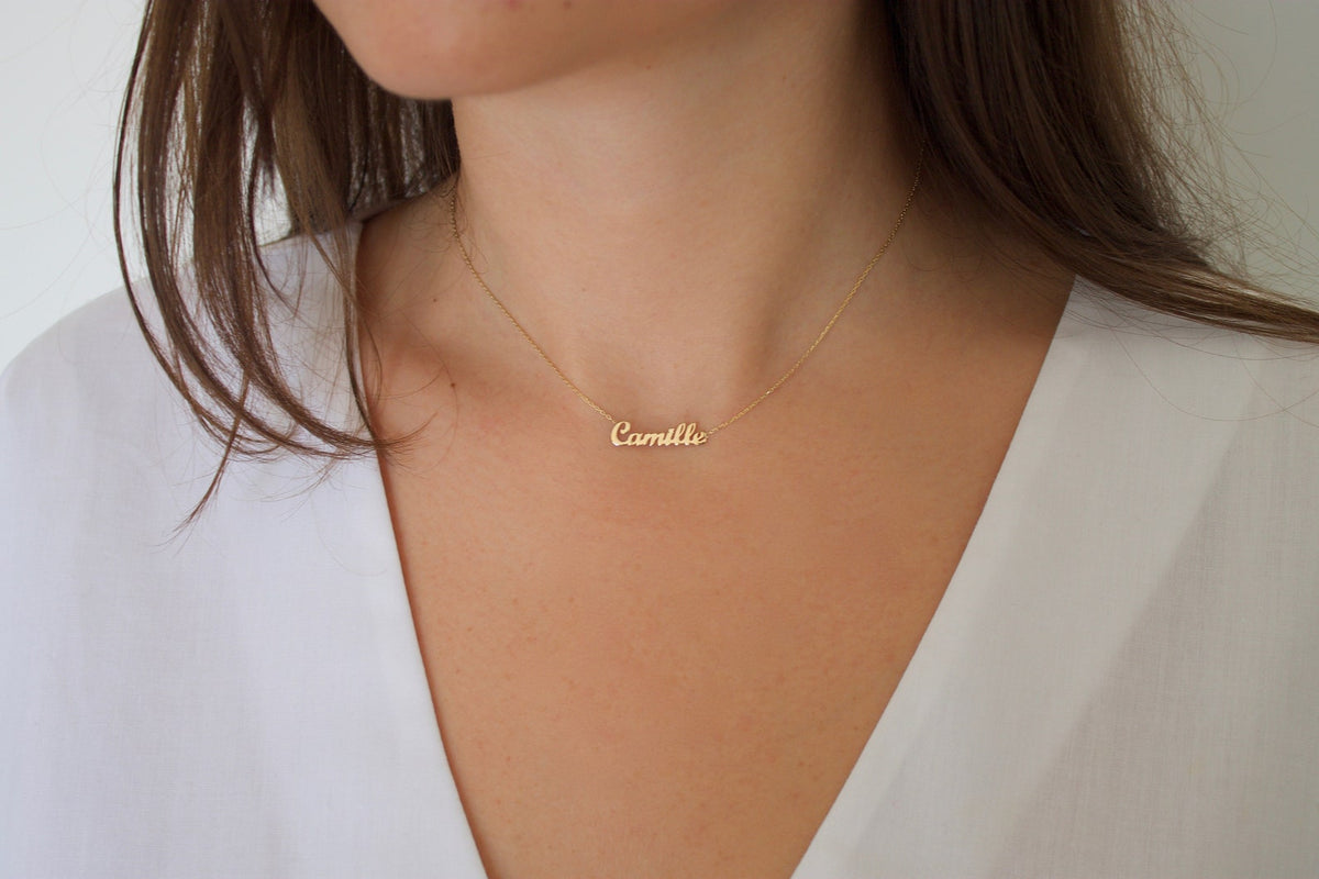Custom Name Necklace , Personalized Name Necklace , Gold name necklace, Personalized jewelry, Personalized Gifts, Mothers Day Gifts