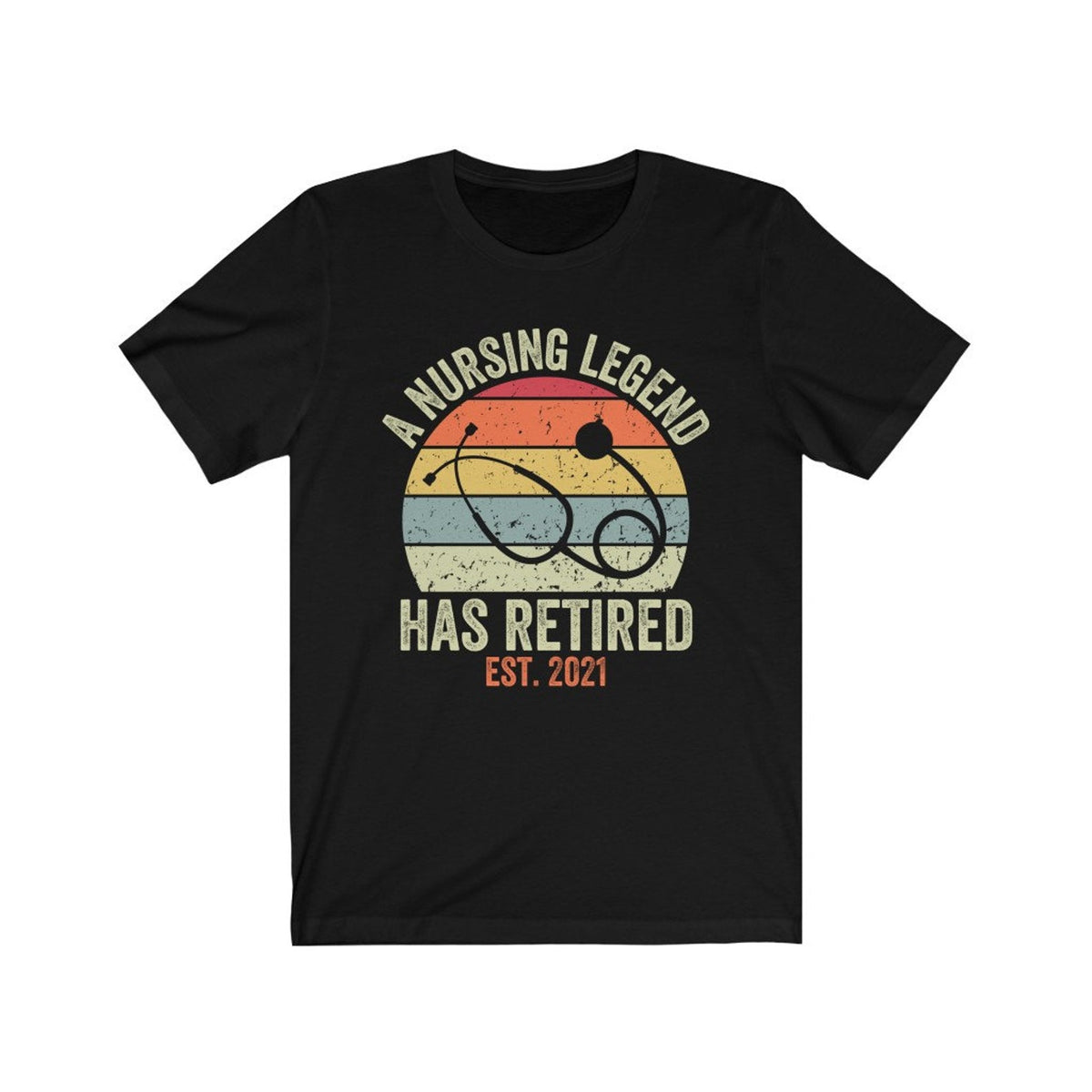 Retired Nurse 2025 Shirt, Retirement Gift for Nurse, A Nursing Legend Has Retired, Funny Retired Shirt for Nurse, Retro Retired Nurse Tee