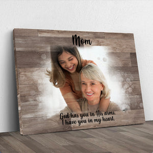 Sympathy Gift Loss Of Mother Canvas, In Loving Memory Of Mom, Dad Gift