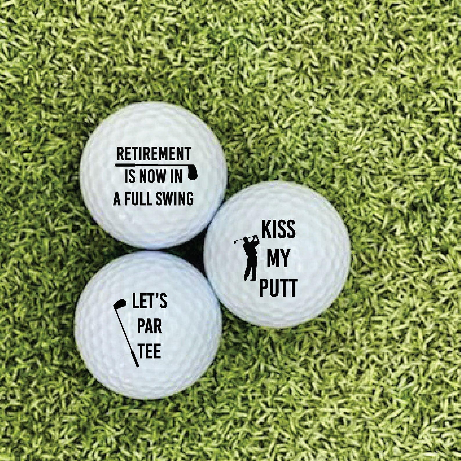 Retirement Golf Balls | retirement Gifts | Custom Golf Balls | Gifts for Him | Retirement Gifts For Him | Golf Gifts |