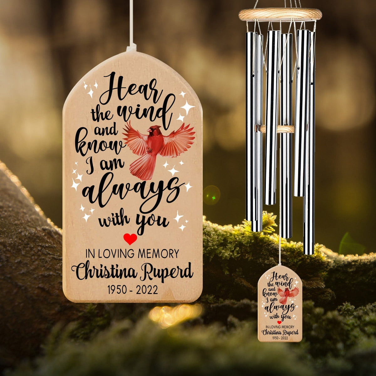 Hear The Wind And Know I Am Always With You, Red Cardinal Wind Chime Custom Sympathy, Gift for Mother Condolence Gift Loss Of Mom Dad Bro Sis il_1588xN.3873858935_hesf_2ea9b31f-155c-48ab-951f-130863e67075.jpg?v=1713330222