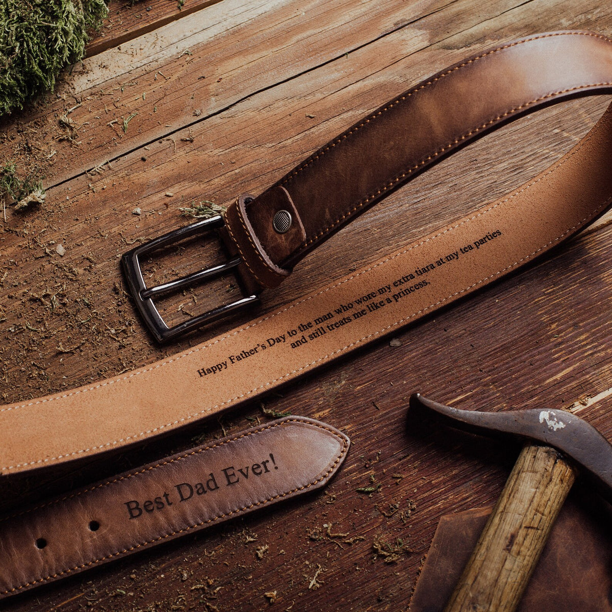 Fathers Day Gift, Leather Belt for Men, Engraved Men's Belt, Personalized Belt, Gift For Father, Gift For Husband, Gift for Boyfriend, Graduation Gift
