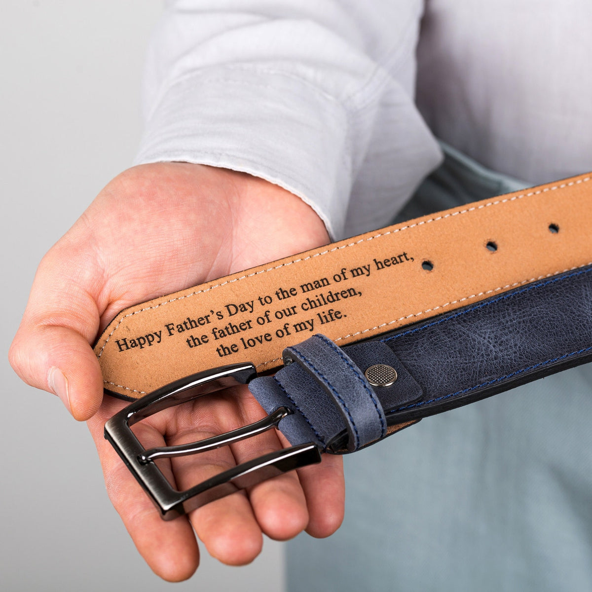Fathers Day Gift, Leather Belt for Men, Engraved Men's Belt, Personalized Belt, Gift For Father, Gift For Husband, Gift for Boyfriend, Graduation Gift