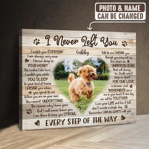 Custom Photo Pet Memorial Canvas, Dog Passed Away Gift, Pets In Remembrance, Cat Memorial Gift, Pet Loss Gifts, Loss of Dog Gift, Dog Canvas