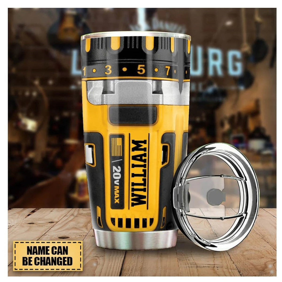 Power Tool Tumbler, Mechanic Tool Tumbler, Gifts for Him, Auto Mechanic Gift, contractor gift, Machinist Gift, Gifts For Dad, handyman gift