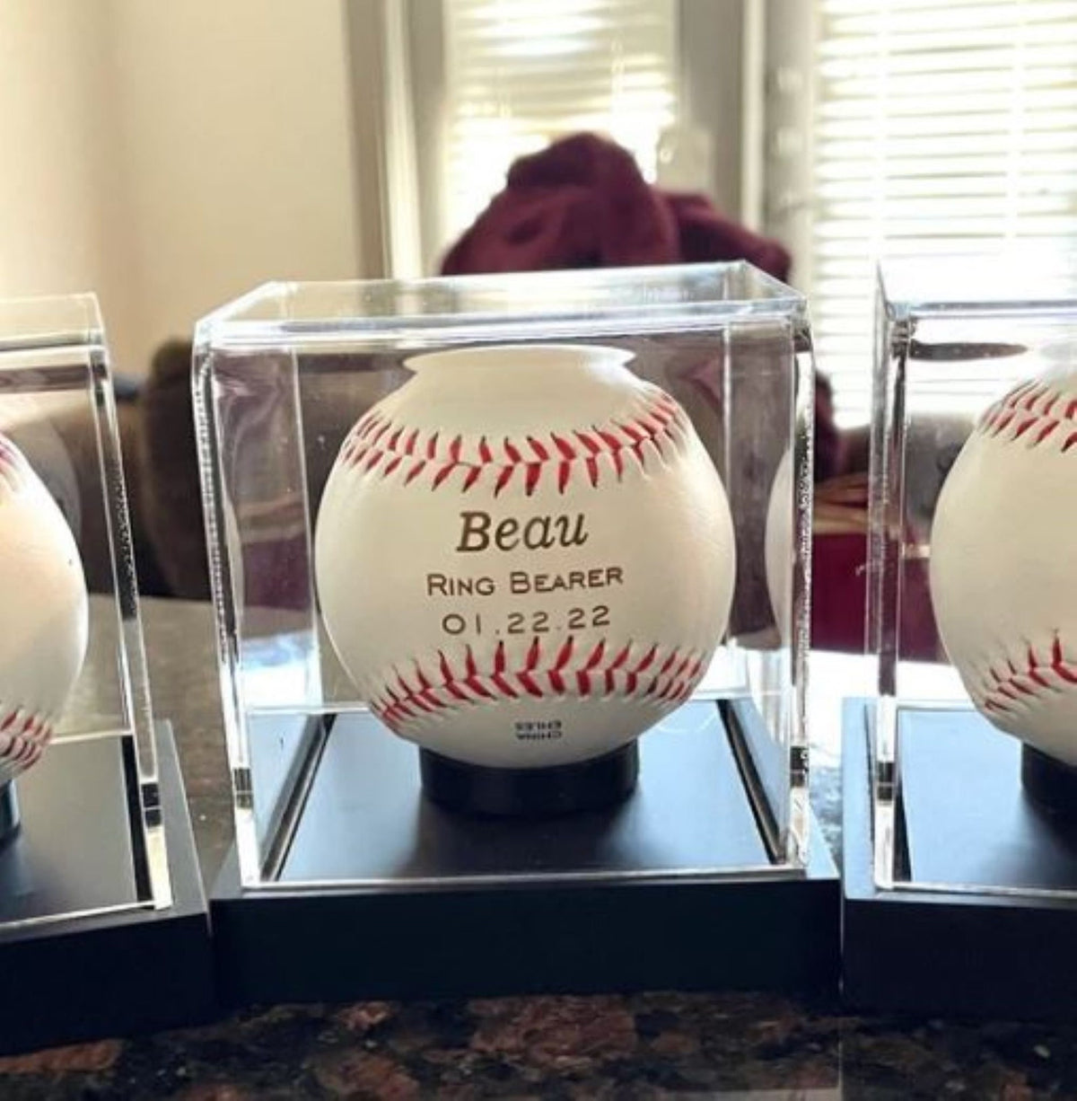 Personalized Ring Bearer Gift, Personalized Junior Groomsman Gift, Ring Bearer Gift, Junior Groomsman Personalized Baseball Gift