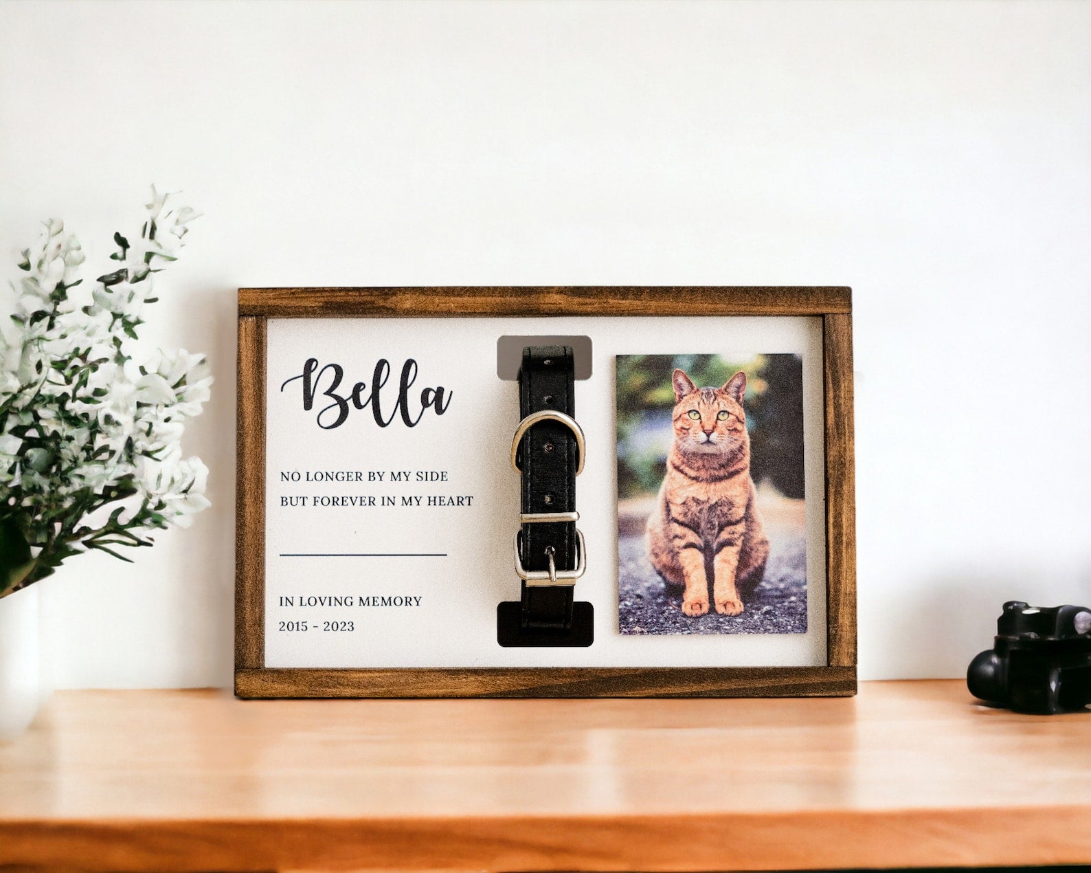 Custom Photo Memorial Frame, Pet Loss Gift, Memorial Pet Photo, Pet Memorial Keepsake, Loss Of Dog, Cat Gift