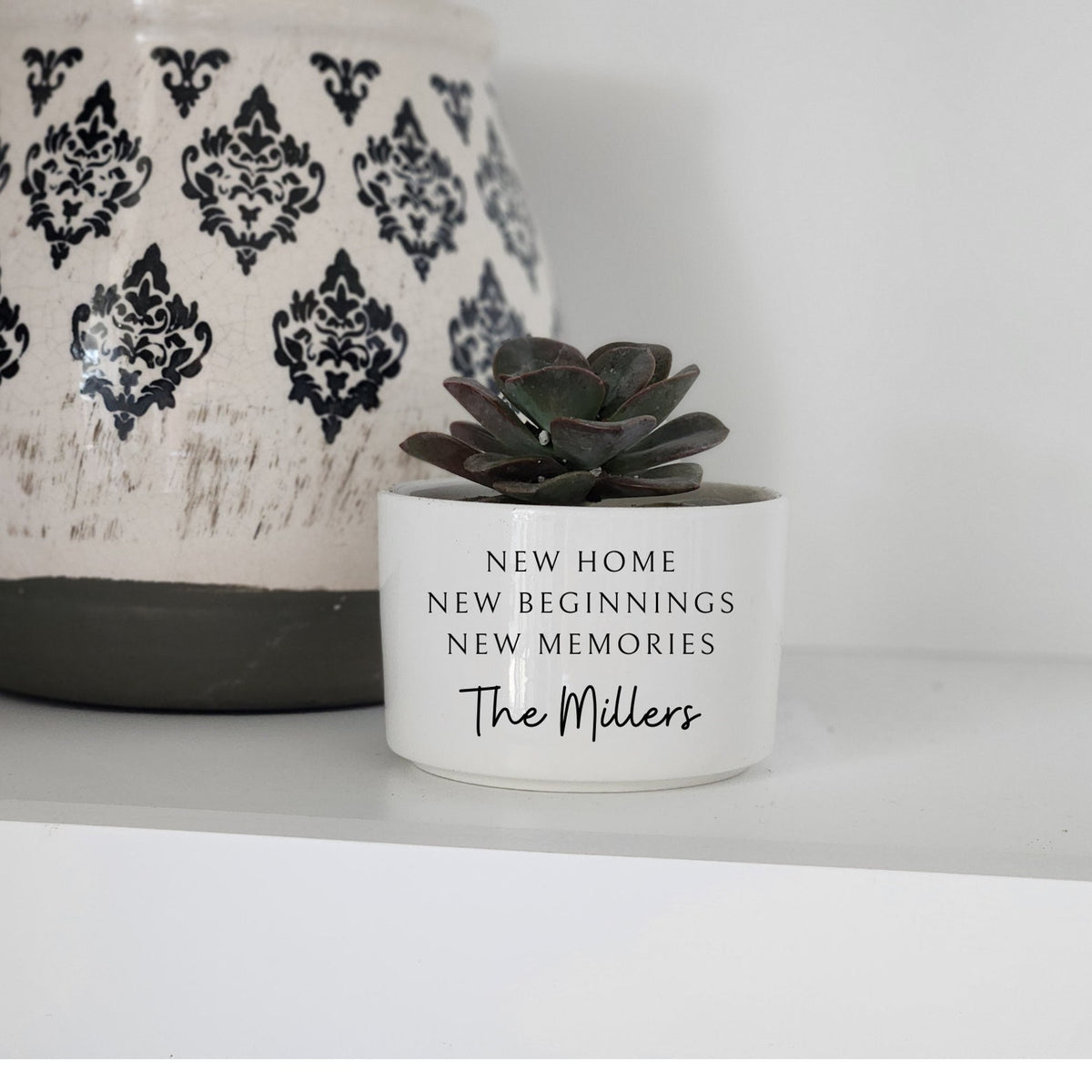 New Home, New Memories, New Beginnings, Closing Gift, Realtor Gift, Housewarming, Personalized Planter