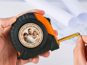 Father's Day Gift from Kids, Personalized Tape Measure Daddy Loved Beyond Measure, Dad Gifts From Daughter, Custom Gifts For Dad, Grandpa