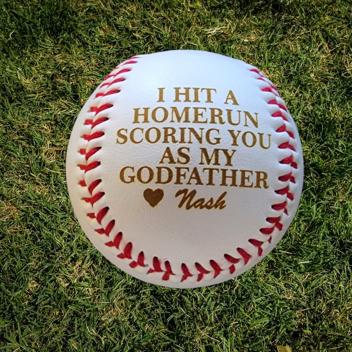 Baseball Gift for Godfather | Custom Personalized Father's Day Gift | Unique Gifts for Him