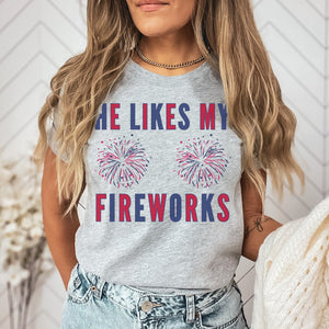 Funny 4th Of July Couples Shirts, I Love The Taste of Freedom Couples Matching Tee, Fireworks Shirt, Patriotic Husband Wife