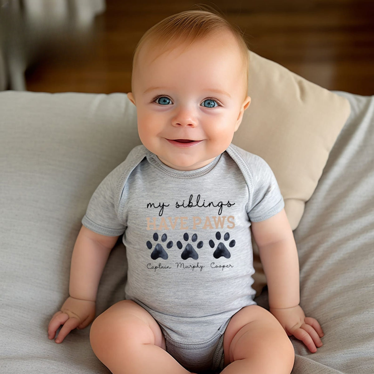 Sibling Dog Kids Shirts, Paws Onesie, Personalized Dog Toddler T Shirt, Custom Dog Name Baby Onesies, Youth T-Shirt, Baby Shower Gift