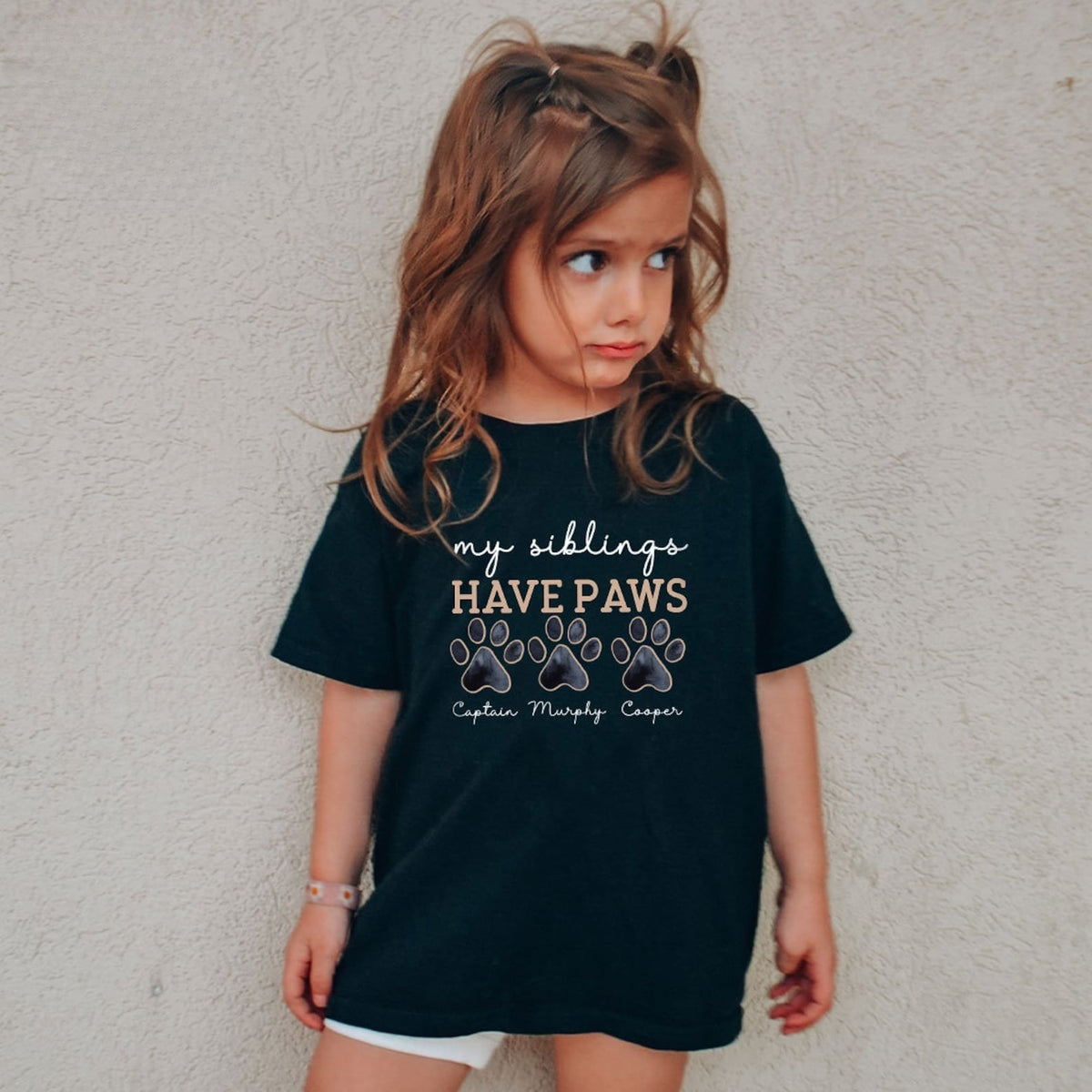 Sibling Dog Kids Shirts, Paws Onesie, Personalized Dog Toddler T Shirt, Custom Dog Name Baby Onesies, Youth T-Shirt, Baby Shower Gift