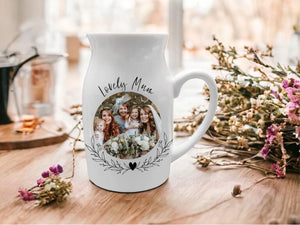 Personalised Mum Vase - Mum Photo Vase - Mother's Day Gift - Mum Gift - Gifts for Mum - Flower Vase - Mothers Day Gifts - photo gift for Mum