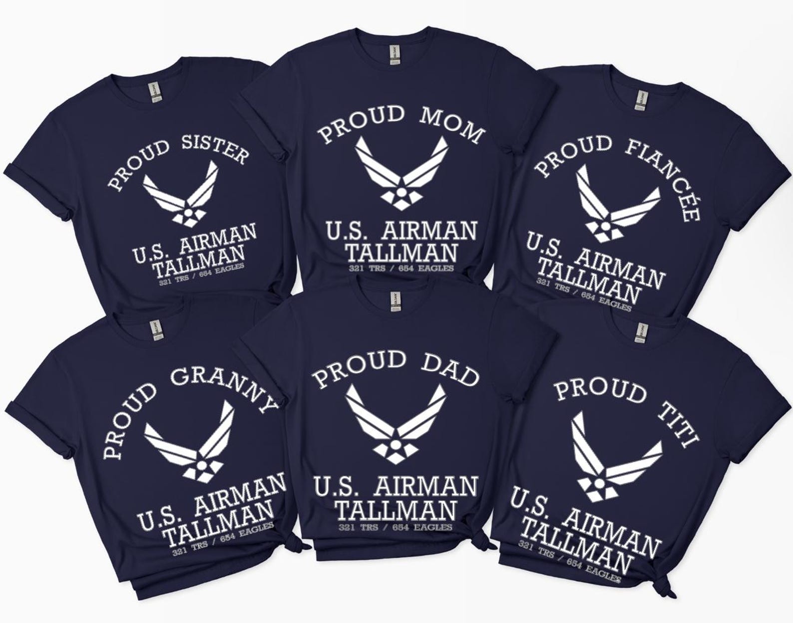 Officially Licensed Air Force Shirt, Air Force Graduation, Air Force Matching Family Shirts, U S Airman Shirt, Air Force Shirt, Air Force