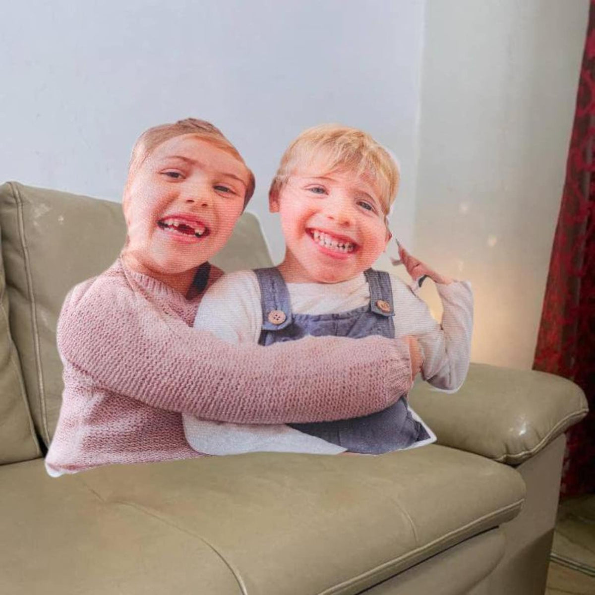 Customizable Couple Pillow with Picture, Valentine s Day Gift, Personalized 3D Photo Pillow, Pet Memorial Gift, New Home Gift for Couple