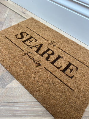 Personalised Doormat - Custom Doormat - Coir Doormat - Custom Welcome Door Mat - Housewarming Gift - Coir Doormat - Home Gift - Doormat