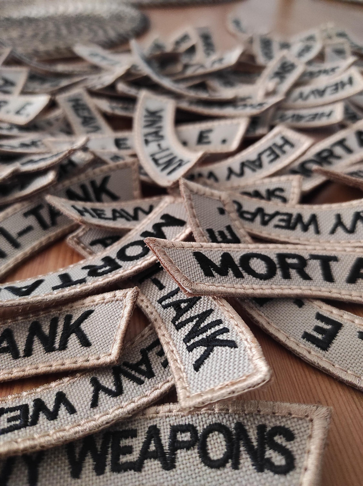 Arc Custom Name Tape Text Brand Morale Tactics Military Embroidery Patch, Tactical Moral Name Patch for Camouflage Uniform