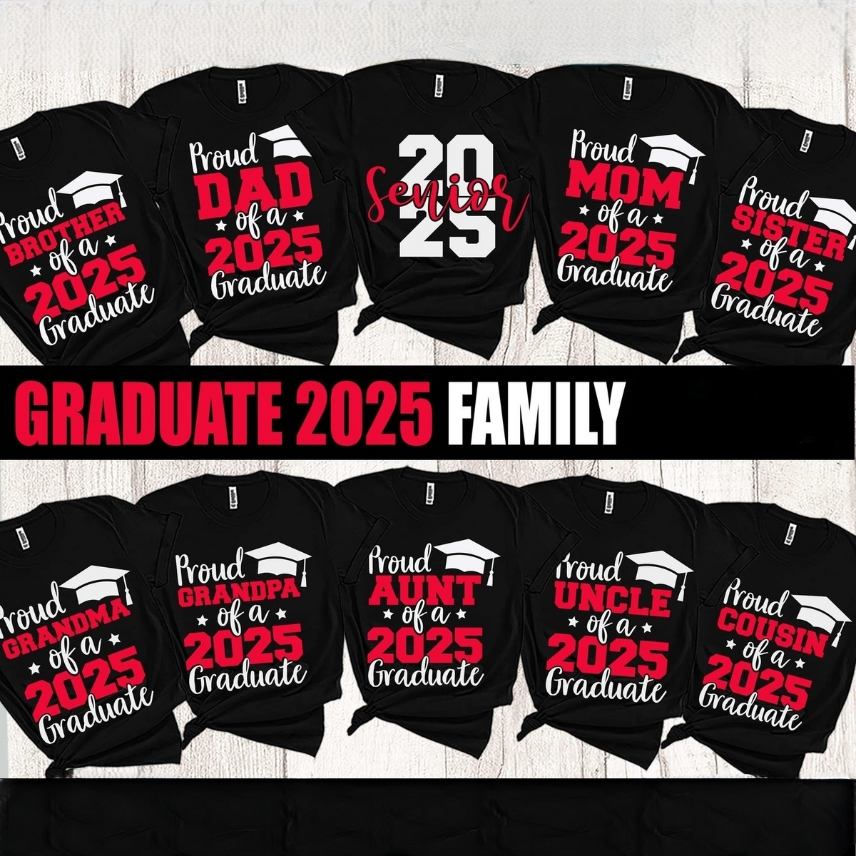 Proud Graduate Family 2025, Senior Family, Graduation, Proud Senior, Class of 2025