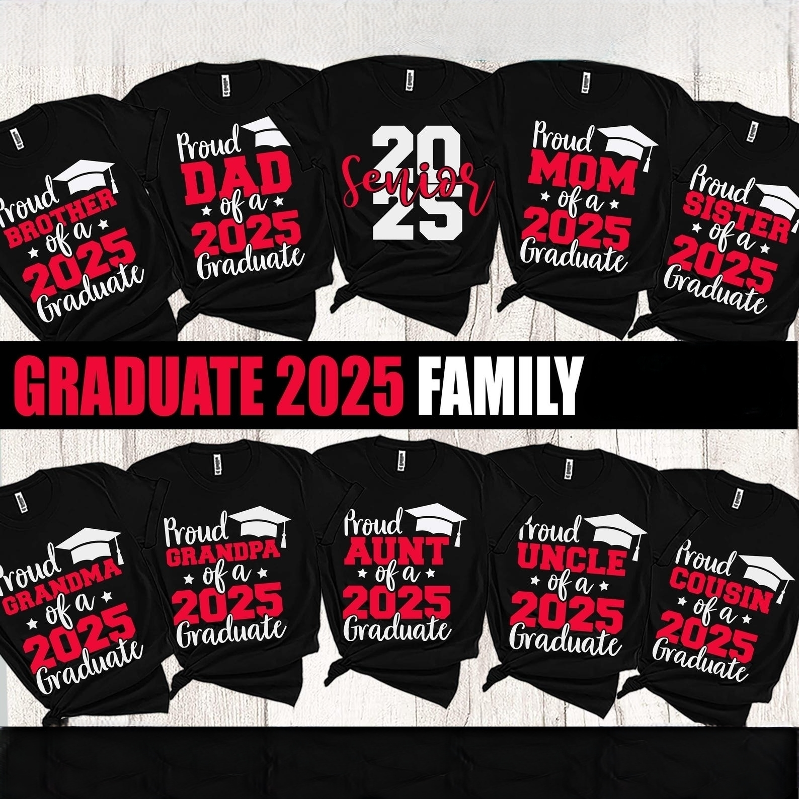 Proud Graduate Family 2025, Senior Family, Graduation, Proud Senior, Class of 2025